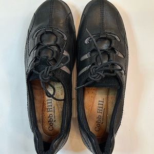 Women’s Cobb Hill Black Laced Casual Shoes US Size 9M